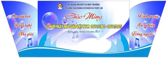 Chào mừng kỷ niệm 43 năm ngày Nhà giáo Việt Nam (20/11/1982-20/11/2025)