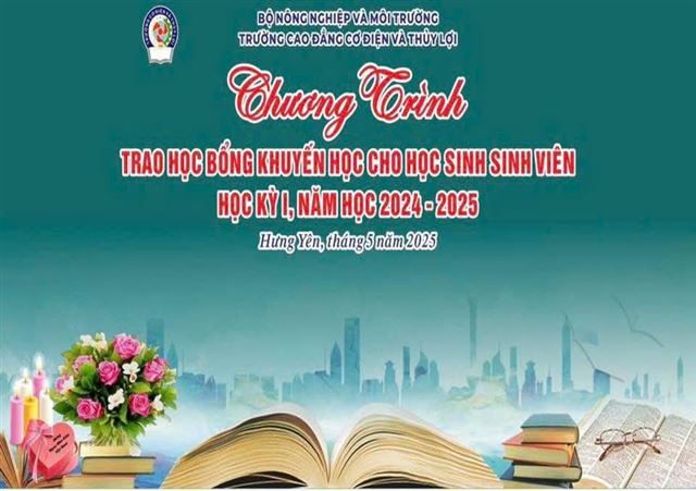 TRAO HỌC BỔNG - LAN TỎA GIÁ TRỊ - CHẮP CÁNH ƯỚC MƠ