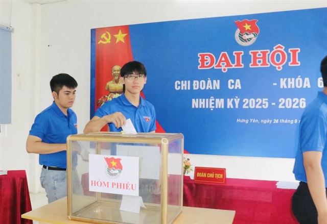 ĐẠI HỘI CHI ĐOÀN CA – KHÓA 62: DẤU ẤN ĐẠI HỘI CHI ĐOÀN ĐIỂM CẤP ĐOÀN TRƯỜNG