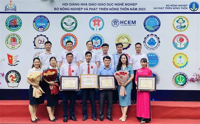 Hội giảng Nhà giáo giáo dục nghề nghiệp Bộ Nông nghiệp và Phát triển nông thôn năm 2023