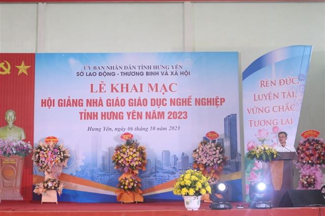 Trường CĐ Cơ điện và Thủy lợi đã xuất sắc đạt giải Nhất toàn đoàn tại Hội giảng Nhà giáo GDNN tỉnh Hưng Yên năm 2023