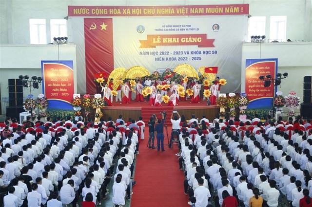 Lễ khai giảng năm học 2022-2023 và khóa học 59 niên khóa 2022-2025