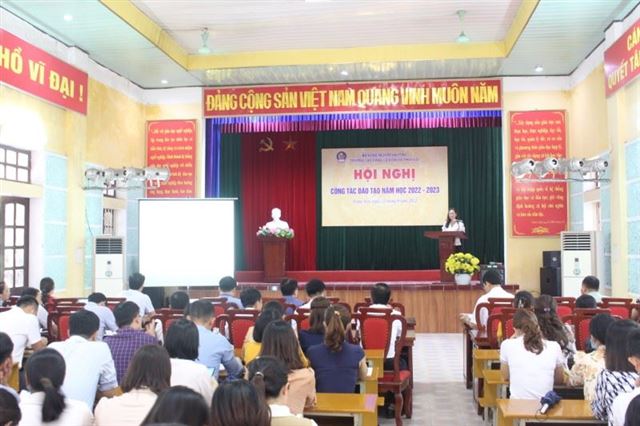 Hội nghị công tác đào tạo năm học 2022-2023