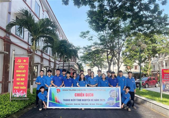 RA QUÂN CHIẾN DỊCH THANH NIÊN TÌNH NGUYỆN HÈ VÀ ĐỢT CAO ĐIỂM THỰC HIỆN CHIẾN DỊCH MÙA HÈ XANH NĂM 2025