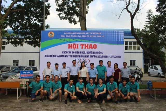 Hội thao Cán bộ viên chức