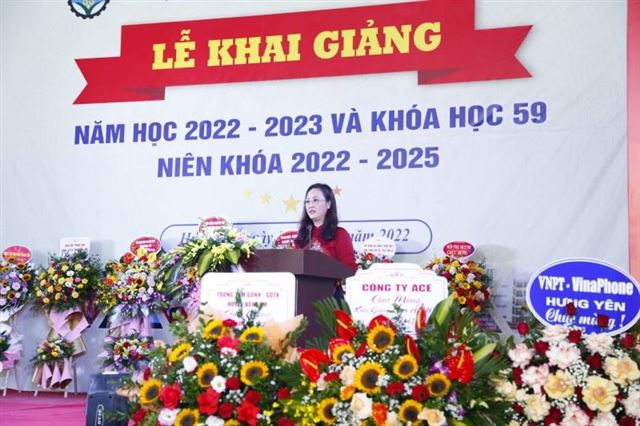 Lễ khai giảng năm học 2022-2023