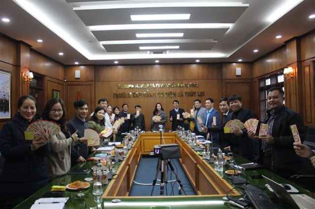 Gặp mặt cán bộ đầu xuân Nhâm Dần