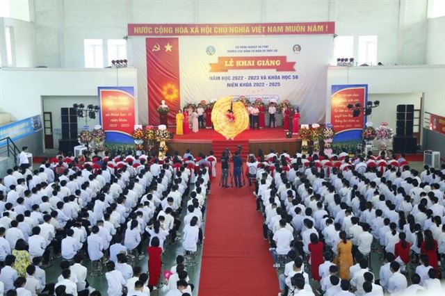 Toàn cảnh Lễ khai giảng năm học 2022-2023